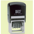 2000Plus Printer Rectangle Self Inking Dater Stamp (1 3/4"x1 1/8")